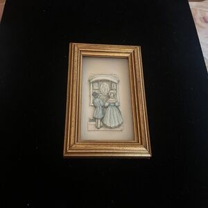 Vintage 3D Picture Shadow Box Beautiful! (Wedding Gift!)